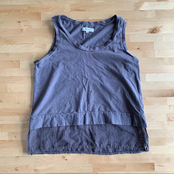 Madewell Grey Tank Top - Picture 2 of 5